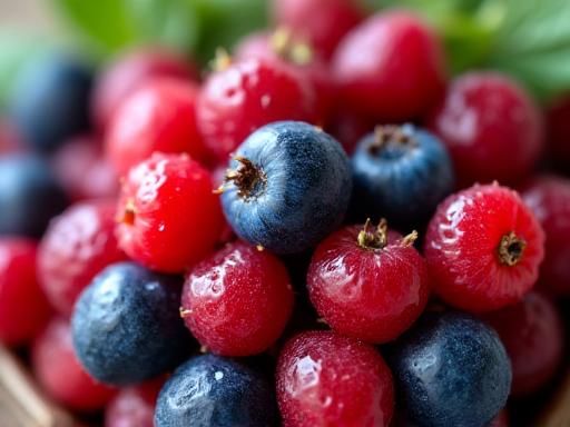 Seasonal berry collection