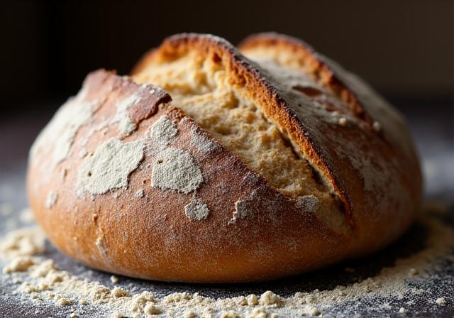 Traditional sourdough bread